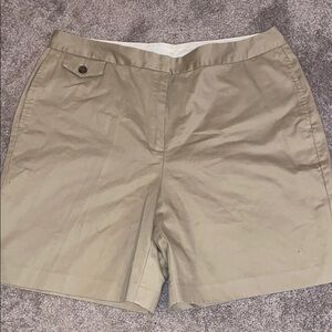 Lands' End Khaki Beige Women's Shorts